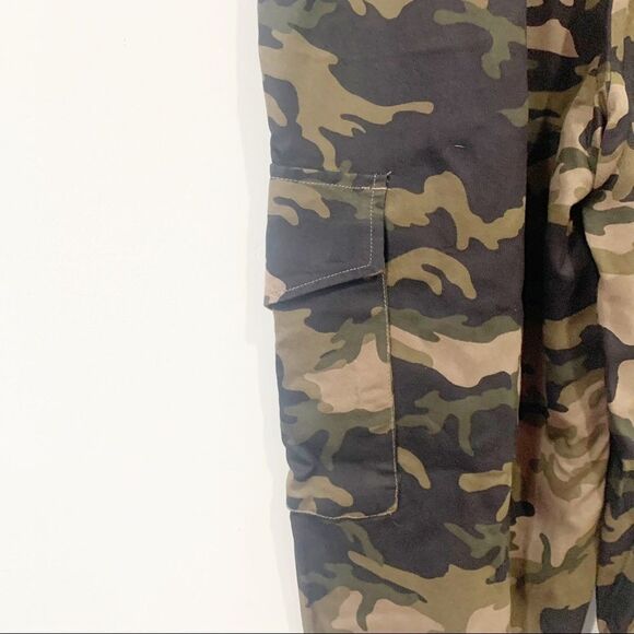 NWT Rock & Republic Camo Cargo Joggers Lightweight Drawstring Pants, XS - Picture 7 of 8
